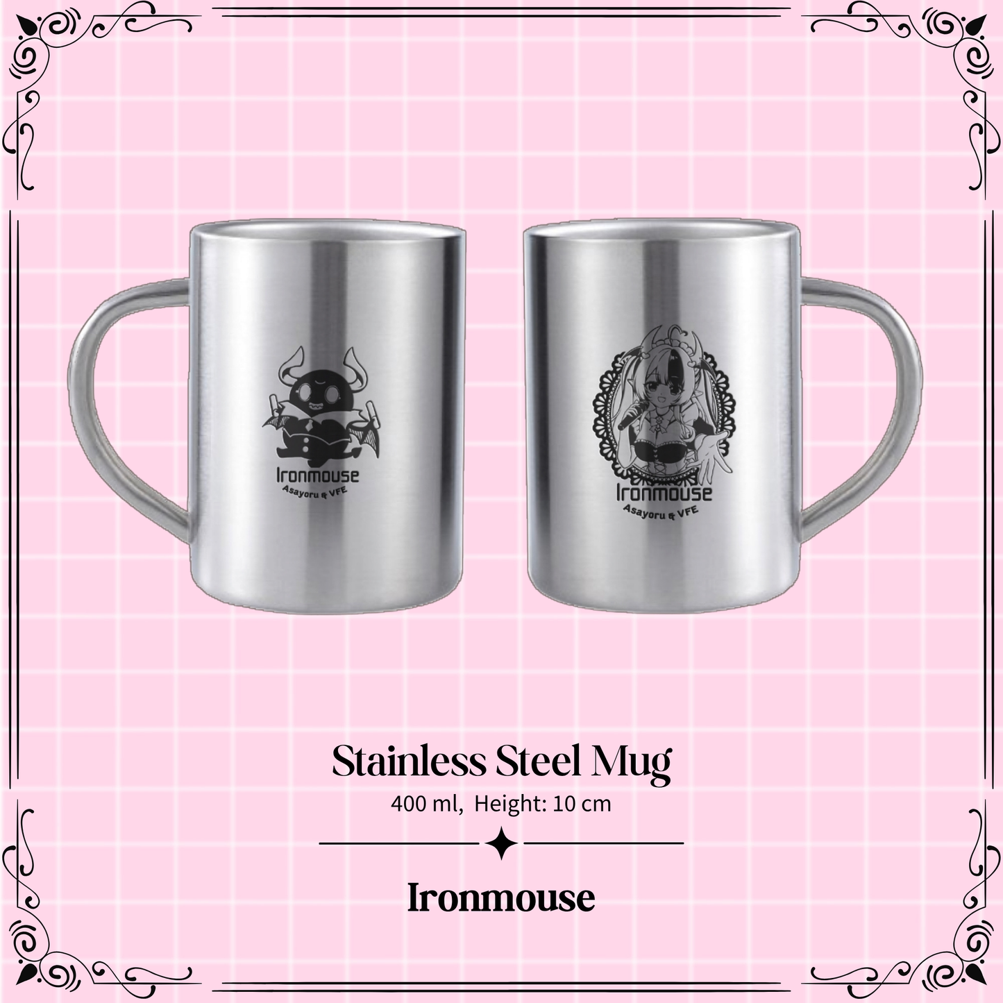 #Vmaidinvasion Stainless Steel Mug