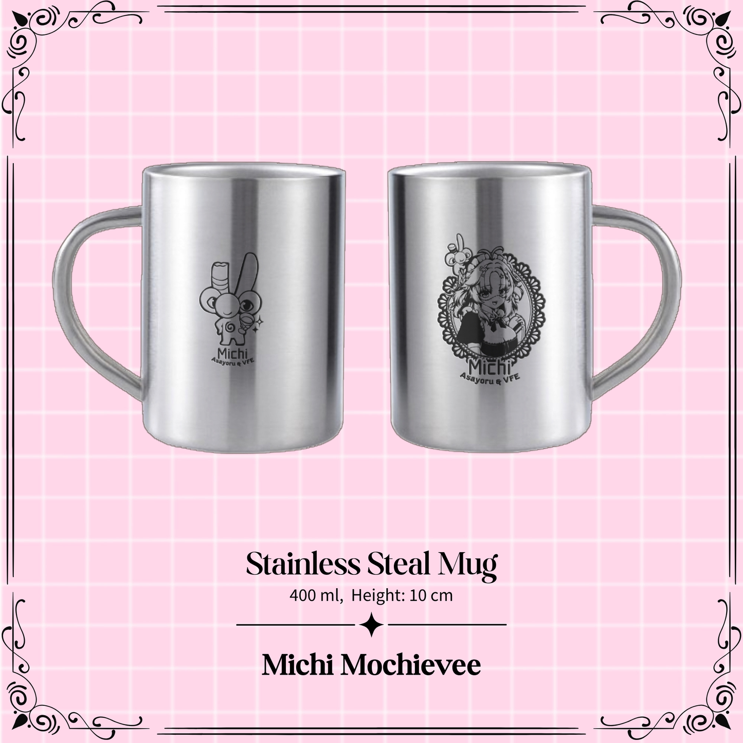 #Vmaidinvasion Stainless Steel Mug