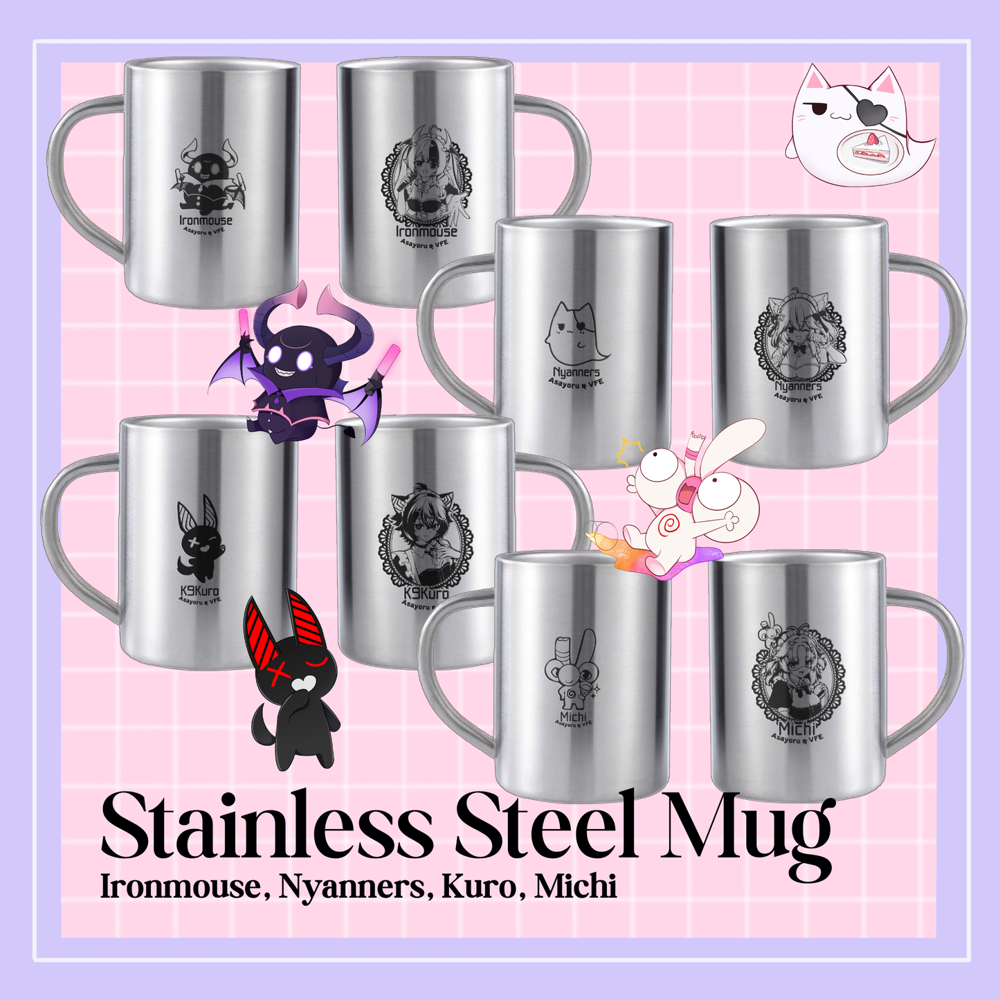 #Vmaidinvasion Stainless Steel Mug